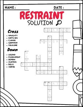 canape crossword clue|restraint crossword clue.
